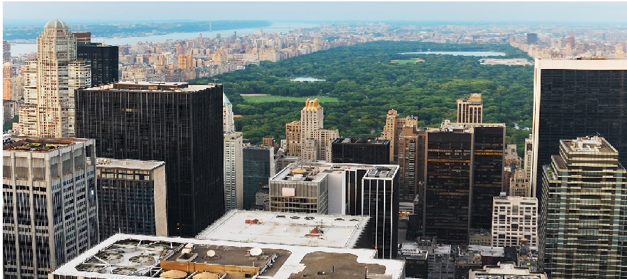 Central Park aerial